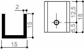 Dissipatori di calore in alluminio per componenti TO-220